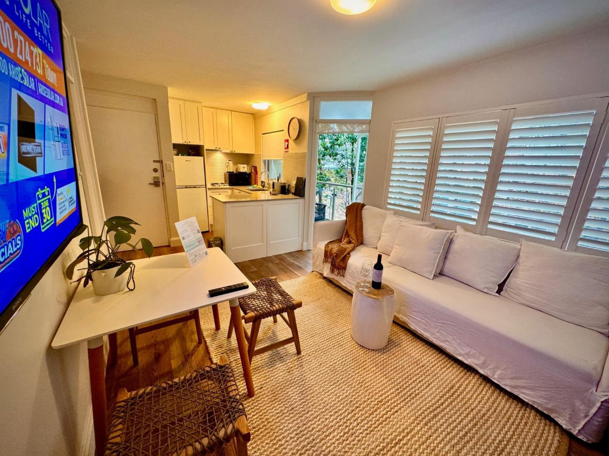 1 Bdrm Manly Beachside Apt With Parking سيدني المظهر الخارجي الصورة